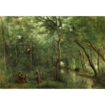 Puzzle  Grafika-F-31217 Jean-Baptiste-Camille Corot: The Eel Gatherers, 1860-1865