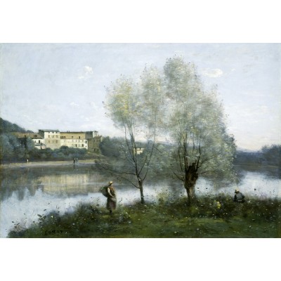 Puzzle Grafika-F-31227 Jean-Baptiste-Camille Corot: Ville-d'Avray, 1865