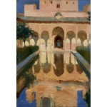 Puzzle  Grafika-F-31272 Joaquin Sorolla y Bastida: Hall of the Ambassadors, Alhambra, Granada, 1909