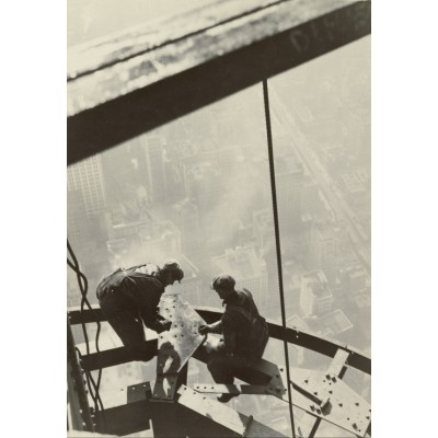 Puzzle Grafika-F-31276 Lewis W. Hine: Empire State Building, New York, 1931