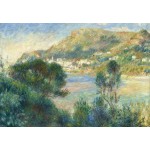 Puzzle  Grafika-F-31534 Auguste Renoir - View of Monte Carlo from Cap Martin