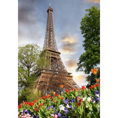 Puzzle Grafika-F-31580 Eiffelturm, Frankreich