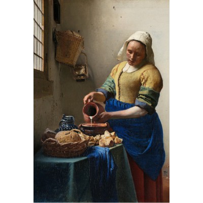 Puzzle Grafika-F-31726 Johannes Vermeer: Die Küchenmagd, 1658-1661