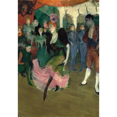 Puzzle Grafika-F-31791 Henri de Toulouse-Lautrec: Marcelle Lender Dancing the Bolero in Chilpéric, 1895-1896
