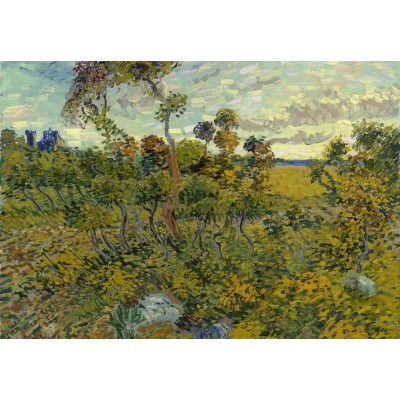 Puzzle Grafika-F-32005 Van Gogh: Sunset at Montmajour, 1888