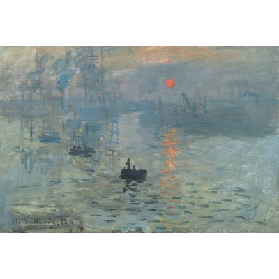 Puzzle Grafika-F-32007 Claude Monet: Impression au Soleil Levant, 1872
