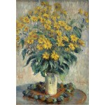 Puzzle   Claude Monet - Jerusalem Artischocke Blumen, 1880