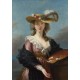 Elisabeth Vigée-Lebrun: Self-portrait in a Straw Hat, 1782
