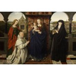 Puzzle   Jan van Eyck - Virgin and Child, with Saints and Donor, 1441