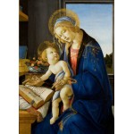 Puzzle   Magnetische Teile - Sandro Botticelli: Madonna des Buches, 1480