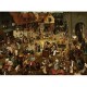 Brueghel Pieter - Der Kampf zwischen Karneval und Fasten, 1559