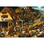 Puzzle   Brueghel Pieter: Die niederländischen Sprichwörter, 1559