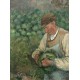Camille Pissarro: The Gardener - Old Peasant with Cabbage, 1883-1895
