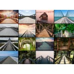 Puzzle   Collage - Brücken
