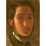 Puzzle   Edgar Degas: Self-Portrait with White Collar, 1857
