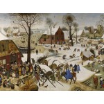 Puzzle  Grafika-F-30050 Brueghel Pieter: Volkszählung zu Bethlehem