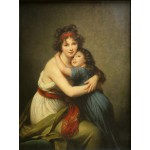 Puzzle  Grafika-F-30133 Elisabeth Vigée-Lebrun: Madame Vigée-Lebrun et sa fille, 1789