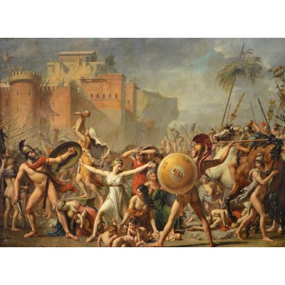 Puzzle Grafika-F-30310 Jacques-Louis David: The Intervention of the Sabine Women, 1799