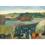 Puzzle  Grafika-F-30505 Paul Gauguin: Haystacks in Brittany, 1890
