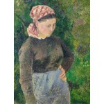 Puzzle  Grafika-F-30567 Camille Pissarro: Peasant Woman, 1880