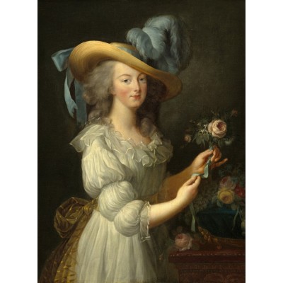 Puzzle Grafika-F-30597 Elisabeth Vigée-Lebrun: Marie-Antoinette, 1783