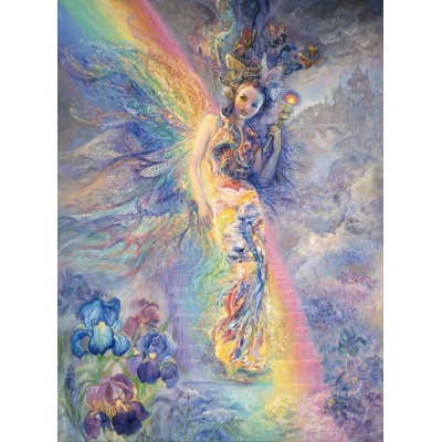 Puzzle Grafika-F-30673 Josephine Wall - Iris, Keeper of the Rainbow