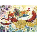 Puzzle  Grafika-F-30800 Sally Rich - Leaping Fox's