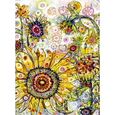 Puzzle Grafika-F-30813 Sally Rich - Sunflowers