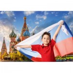 Puzzle  Grafika-F-32326 One World For Peace - Russland