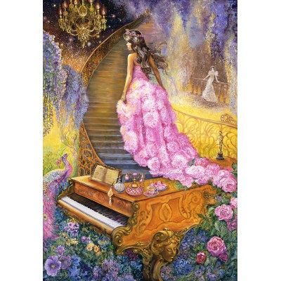 Puzzle Grafika-F-32379 Melody in Pink