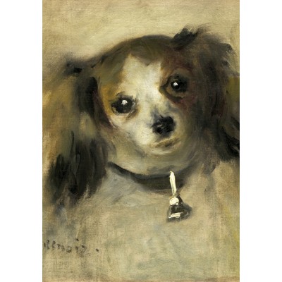 Puzzle Grafika-F-32866 Auguste Renoir: Head of a Dog, 1870