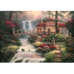 Puzzle  Grafika-F-33226 Chuck Pinson - Sierra River Falls