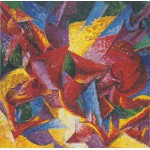 Puzzle  Grafika-F-33446 Umberto Boccioni: Forme plastiche di un Cavallo, 1914