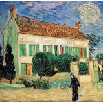 Puzzle  Grafika-F-33454 Van Gogh Vincent: La Maison Blanche, la Nuit, 1890