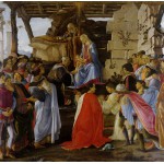 Puzzle  Grafika-F-33463 Sandro Botticelli: Adoration of the Magi (Zanobi Altar), 1475