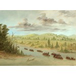 Puzzle   George Catlin: La Salle's Party Entering the Mississippi in Canoes. February 6, 1682, 1847-1848 