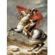 Jacques-Louis David: Bonaparte beim Überschreiten der Alpen am Großen Sankt Bernhard