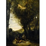 Puzzle   Jean-Baptiste-Camille Corot: Saint Sebastian Succored by the Holy Women, 1874