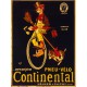 Poster for Continental tires, 1900