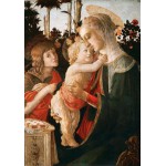 Puzzle   Sandro Botticelli: Jungfrau und das Kind mit Johannes, 1470-1475