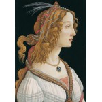 Puzzle   Sandro Botticelli: Porträt einer jungen Frau, 1494