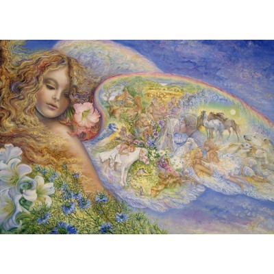 Puzzle Grafika-T-00291 Josephine Wall - Wings of Love