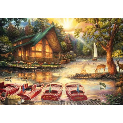 Puzzle Grafika-T-00781 Chuck Pinson - Seize the Day
