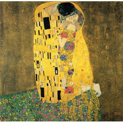 Puzzle Grafika-T-02268 Klimt Gustav: Der Kuss, 1907-1908