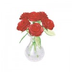   3D Crystal Puzzle - Rote Rosen