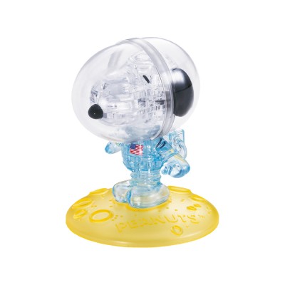 HCM-Kinzel-59172 3D Crystal Puzzle - Snoopy Astronaut