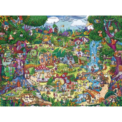 Puzzle Heye-29792 Berman: Zauberhafter Wald