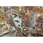 Puzzle  Heye-29843 Doro Göbel & Peter Knorr - O Sole Mio!