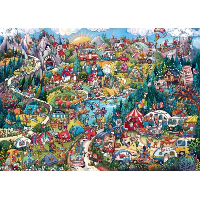 Puzzle Heye-29930 Go Camping