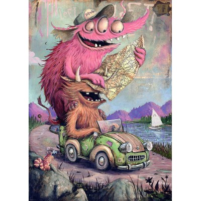 Puzzle Heye-29938 Zozoville - Road Trippin'